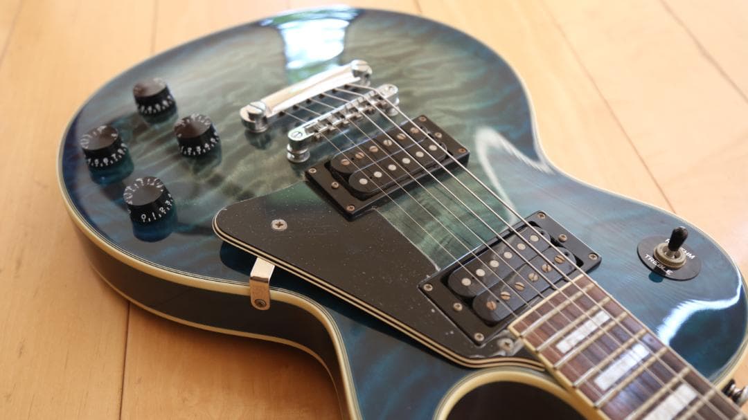 GRASSROOTS キルトメイプル　レスポール カスタム タイプ　美品