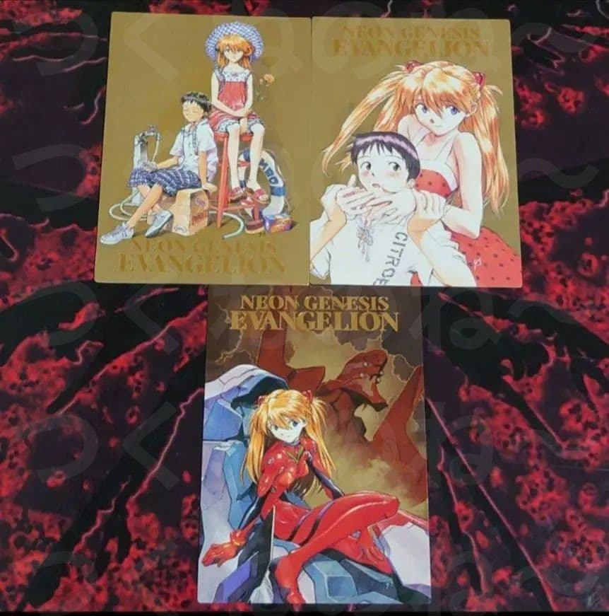 エヴァ　ＣＤＭカード 第３集SP7〜9　アスカ＆シンジ