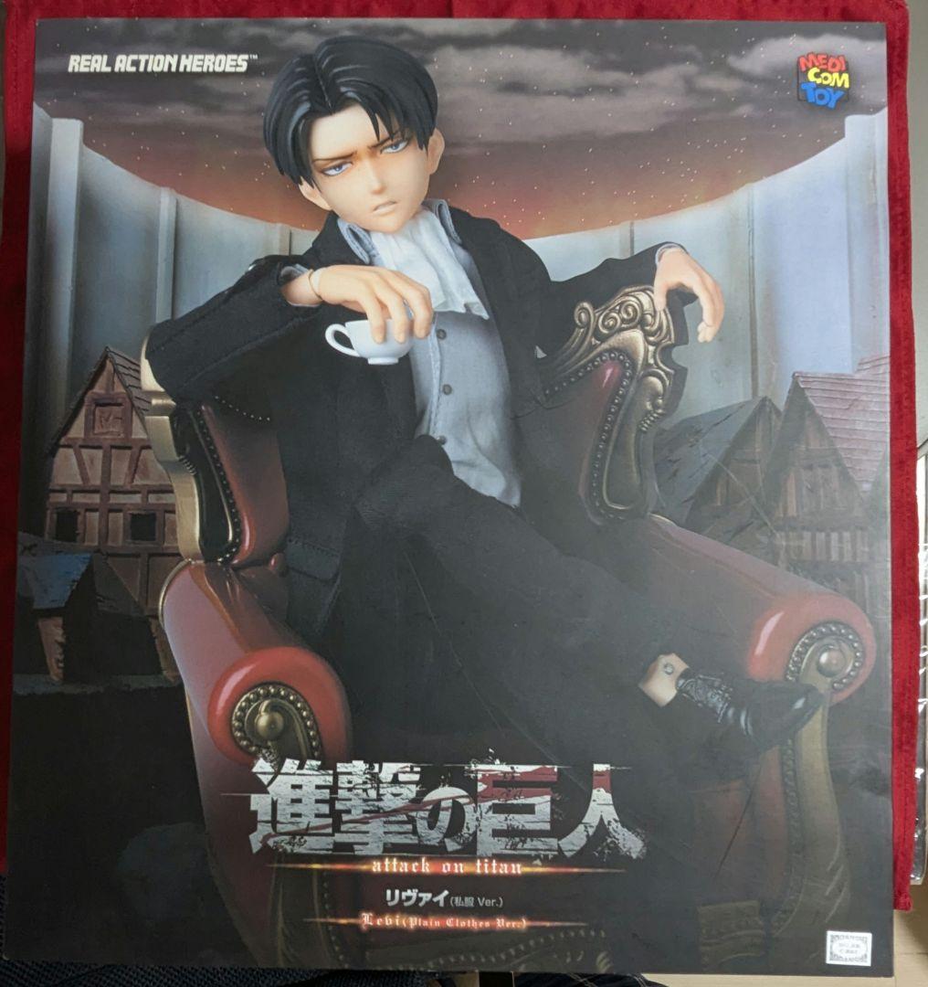 進撃の巨人 REAL ACTION HEROES リヴァイフィギュア 私服ver