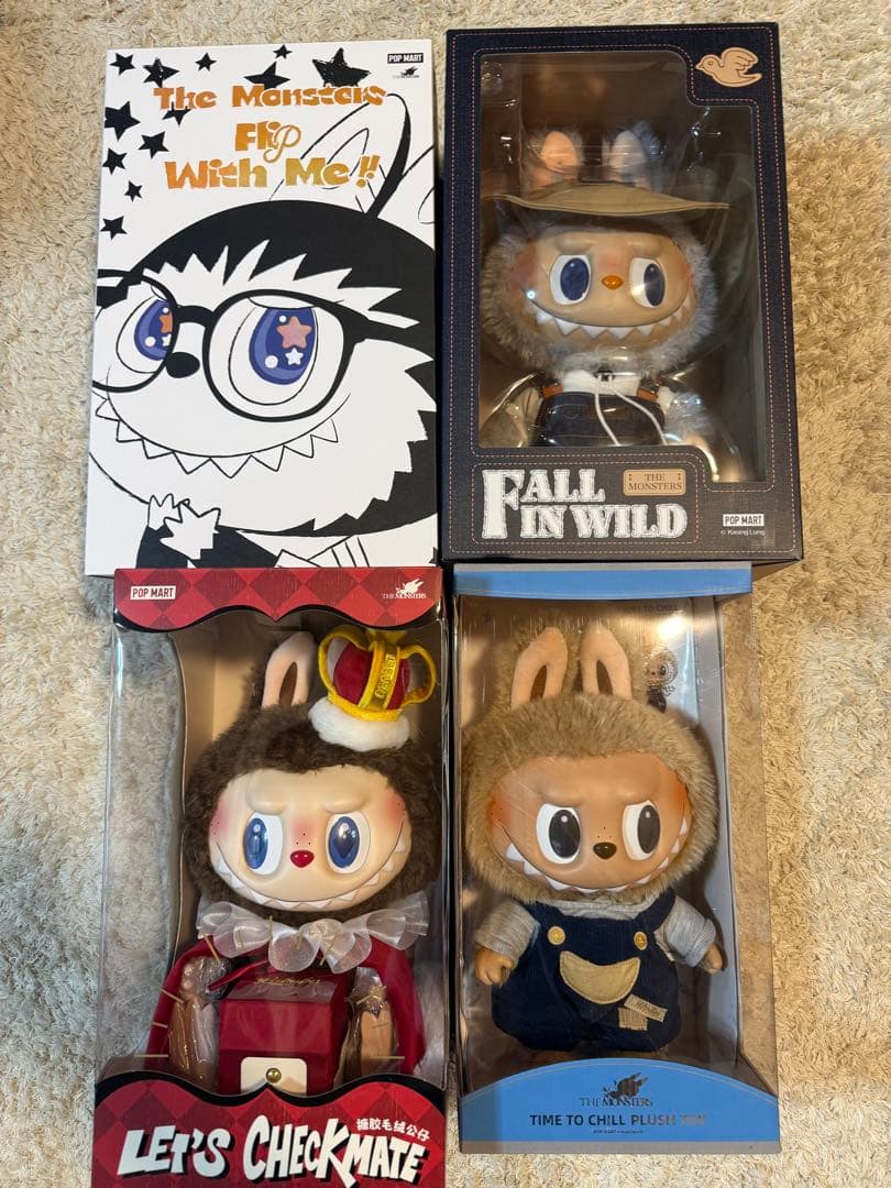 未開封品THE MONSTERS LABUBU Let’s Checkmate