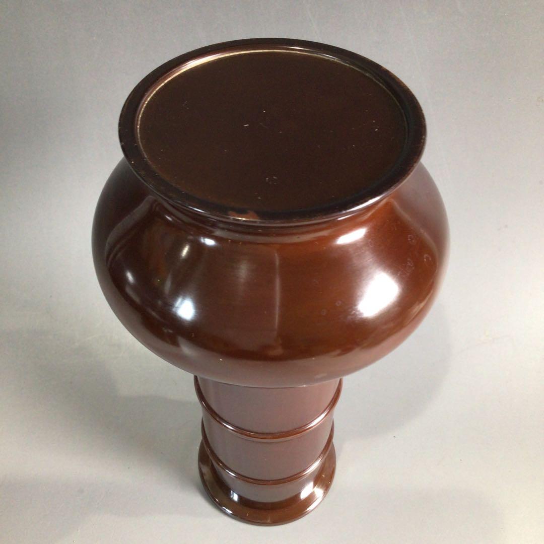 Ｐ５１　皆具　『金森紹栄造』『唐銅皆具』『水指　建水　蓋置　杓立』　共箱　茶道具