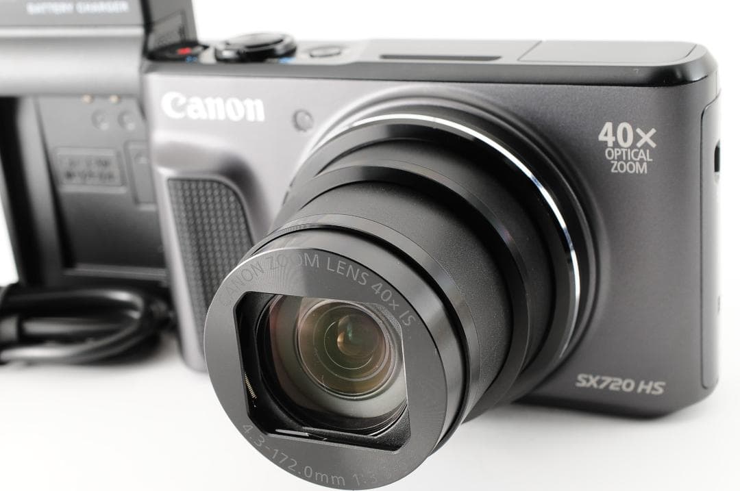 【美品】 キャノン Canon PowerShot SX720 HS ブラック