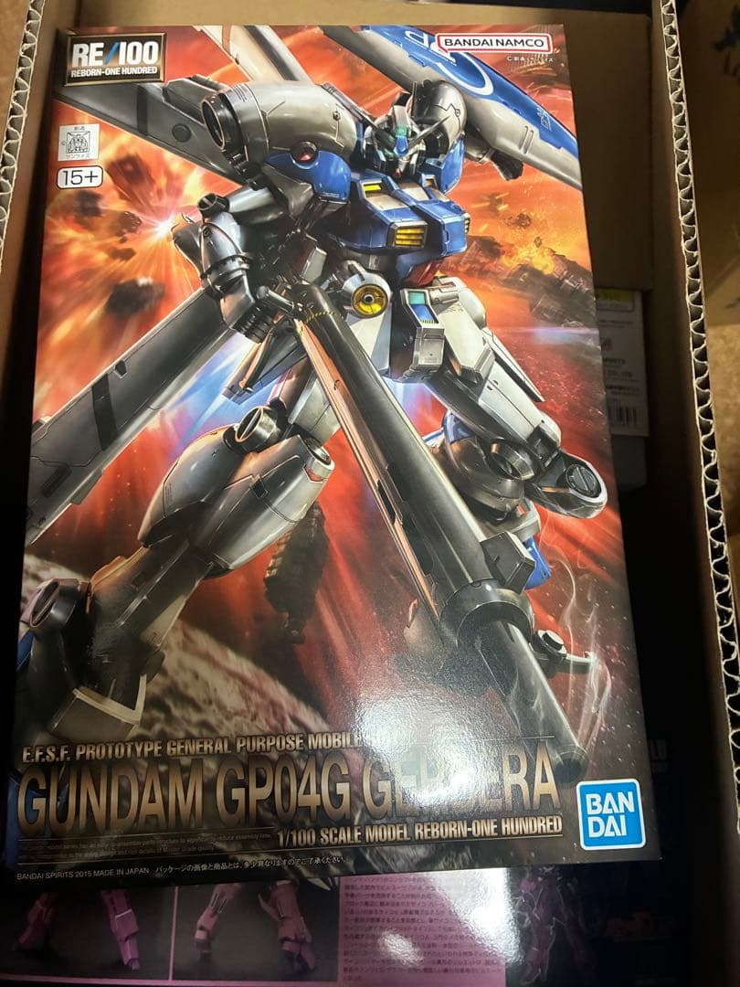 ガンプラ4点【ガーベラ GP04G RE】メッサーラ　ローゼン　訳ありギャプラン