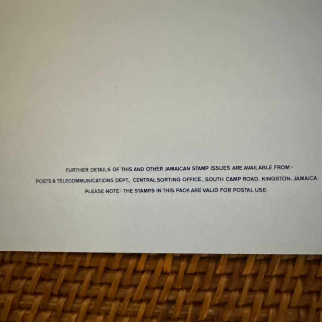 新品希少BobMarleyボブ・マーリー 生誕50周年記念切手ジャマイカ政府発行