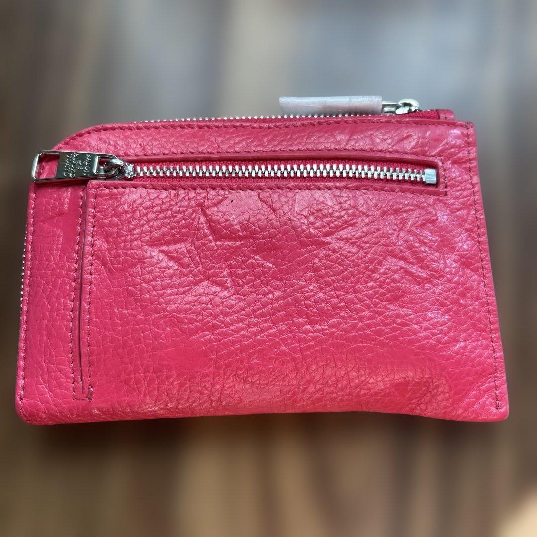 お値下げ！サロンドアルファード　ピンクＬ字ミニ財布