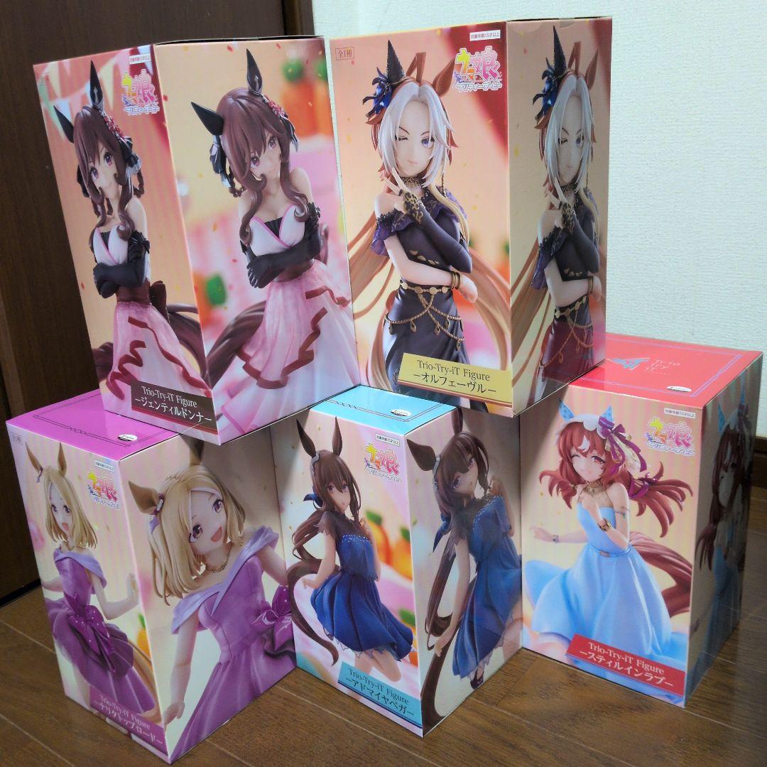 round1限定trio-try-itウマ娘プリティーダービーフィギュア5種