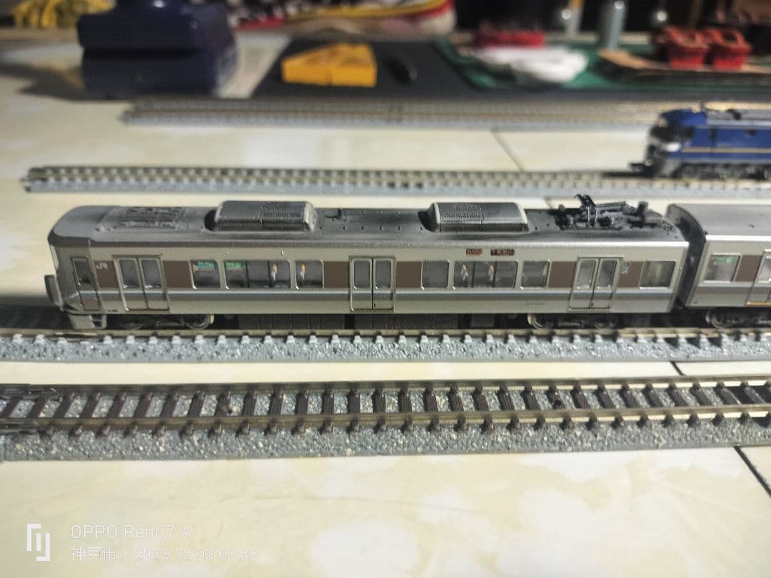 Nゲージ カトー全車室内灯白色LED新快速225系6両編成 鉄道模型 セット