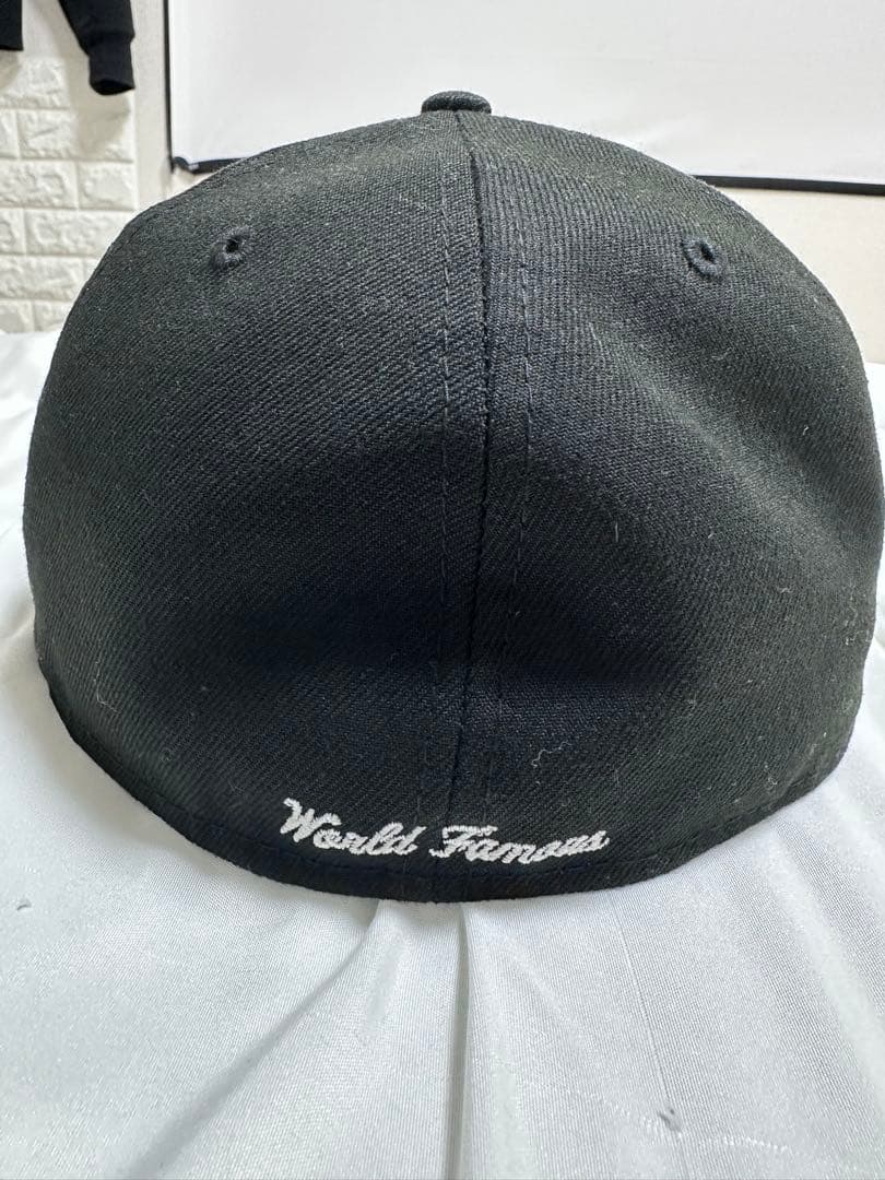 Supreme キャップ2021 ブラック 7 3/8