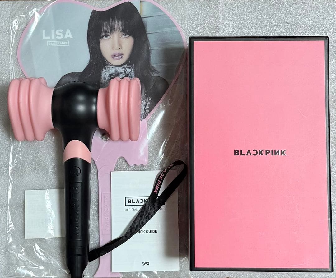 BLACKPINK 公式ペンライト ANXV-3802 リサうちわ付き