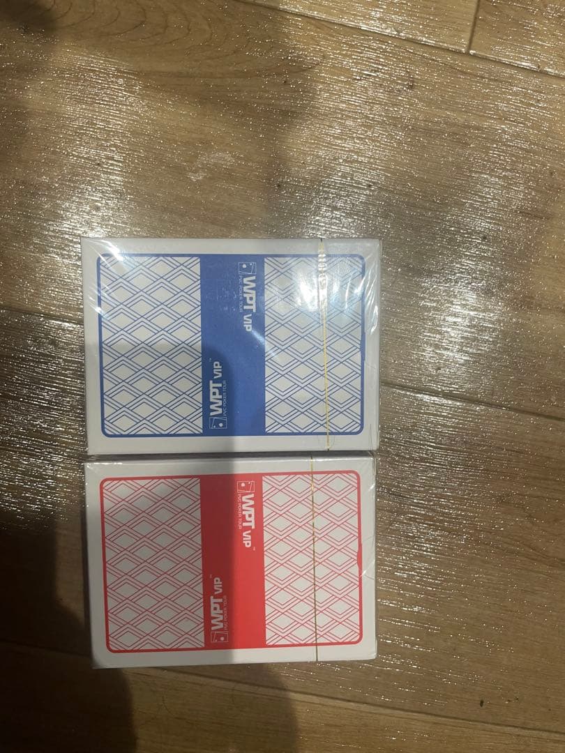 トランプ　ポーカー専用　WPT専用　赤青セット　10個ずつ