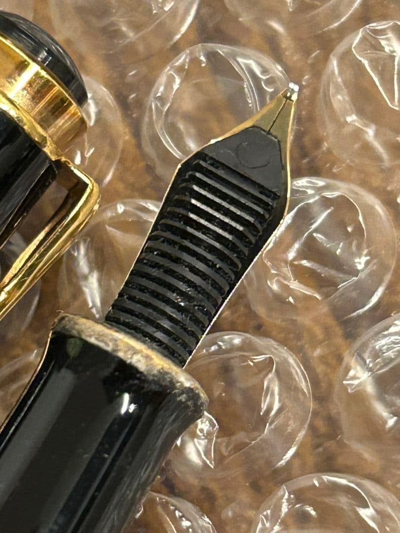 M 750 C 万年筆 PELIKAN ペリカン ペン先 GOLD 金　黒