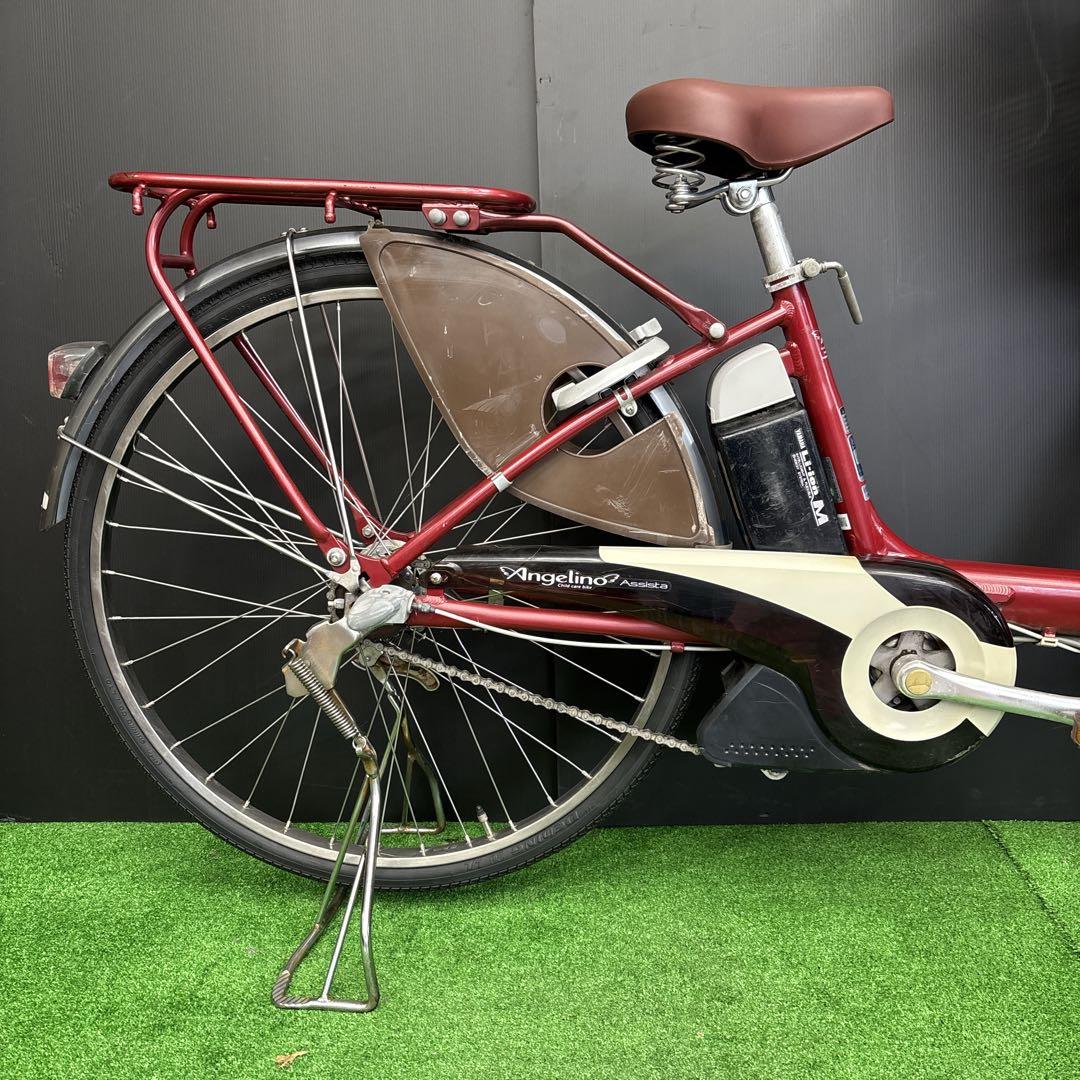 電動自転車 BS Angelino レッド 3人乗り対応　4★