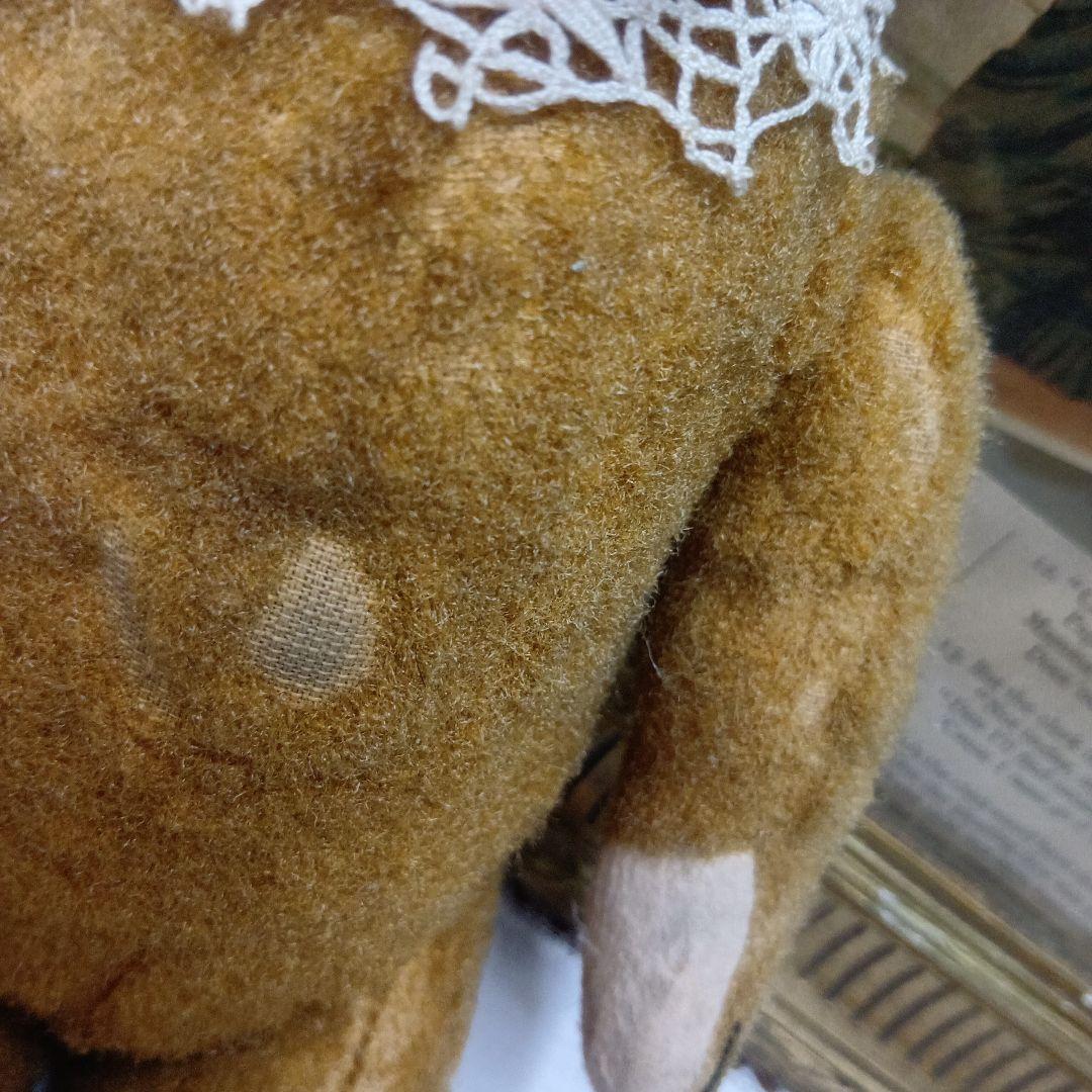 ♥フランスからやって来た優しいお顔のアンティーク　テディベア♥