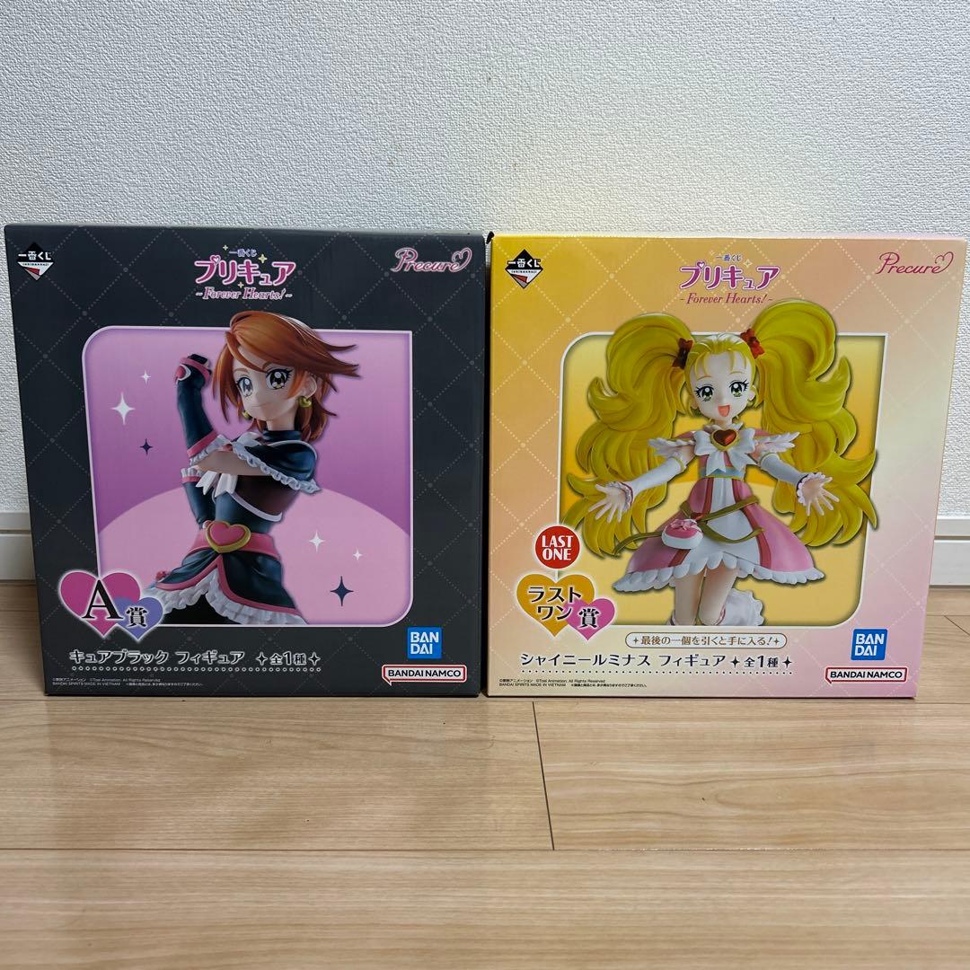 バンダイ プリキュア フィギュア キュアブラック　シャイニールミナス　未開封