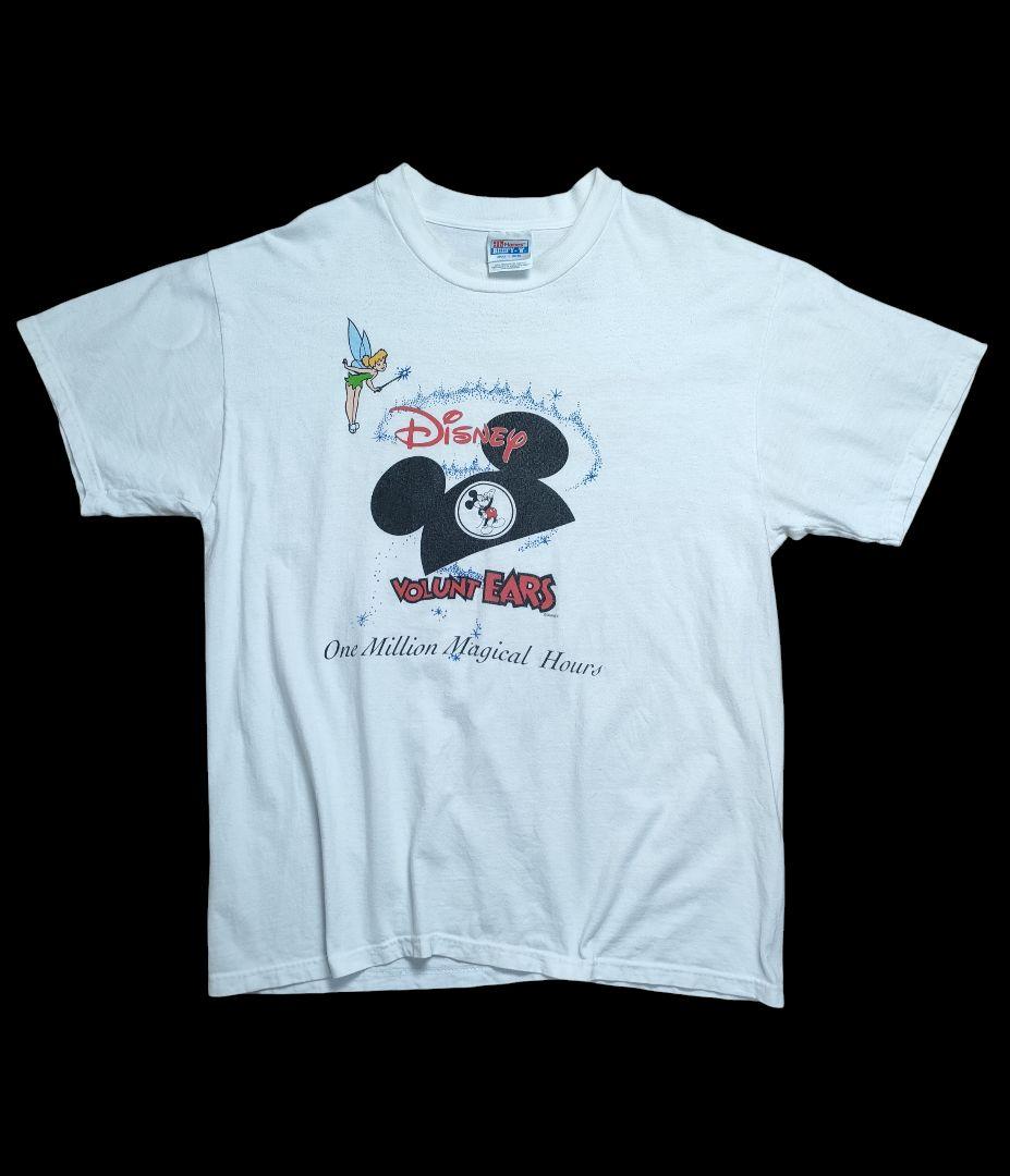 レア 90s ディズニー　ビンテージ　Tシャツ　スタッフ用　ティンカーベル