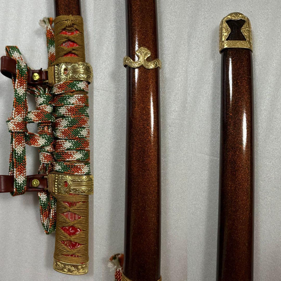 模造刀 大太刀 飾り太刀 鞘付き全長約104cm 26A4