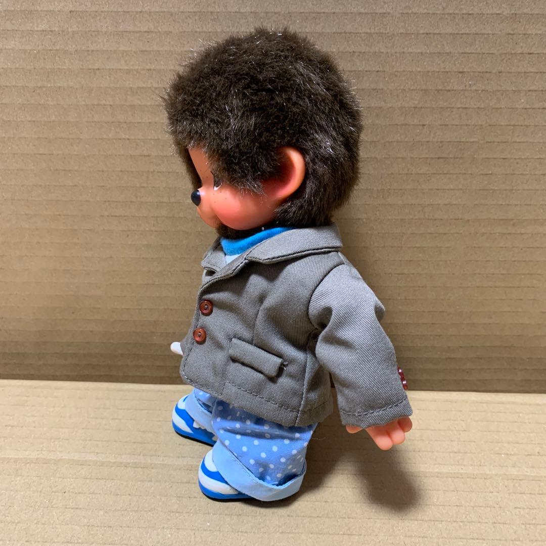 【希少】モンチッチ　男の子　ジャケット　UFO Tシャツ　水玉ズボン　シューズ