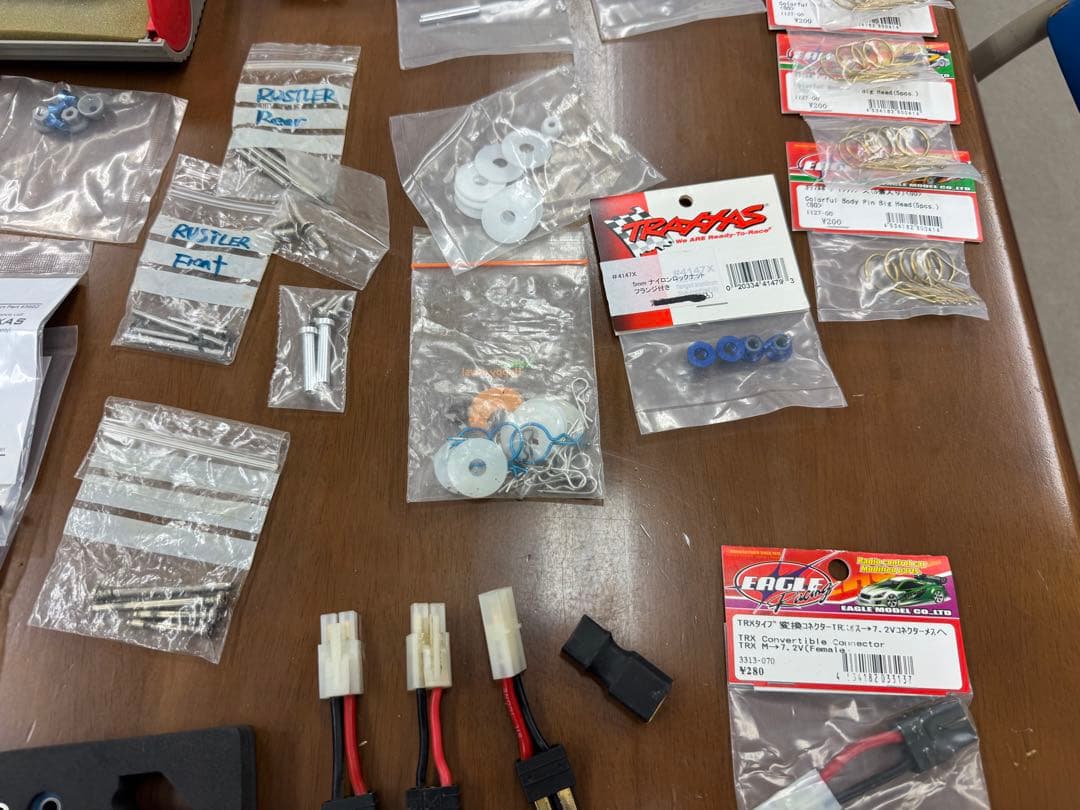 traxxasトラクサスRUSTLERvxlブラシレス2台パーツ多数アルミパーツ