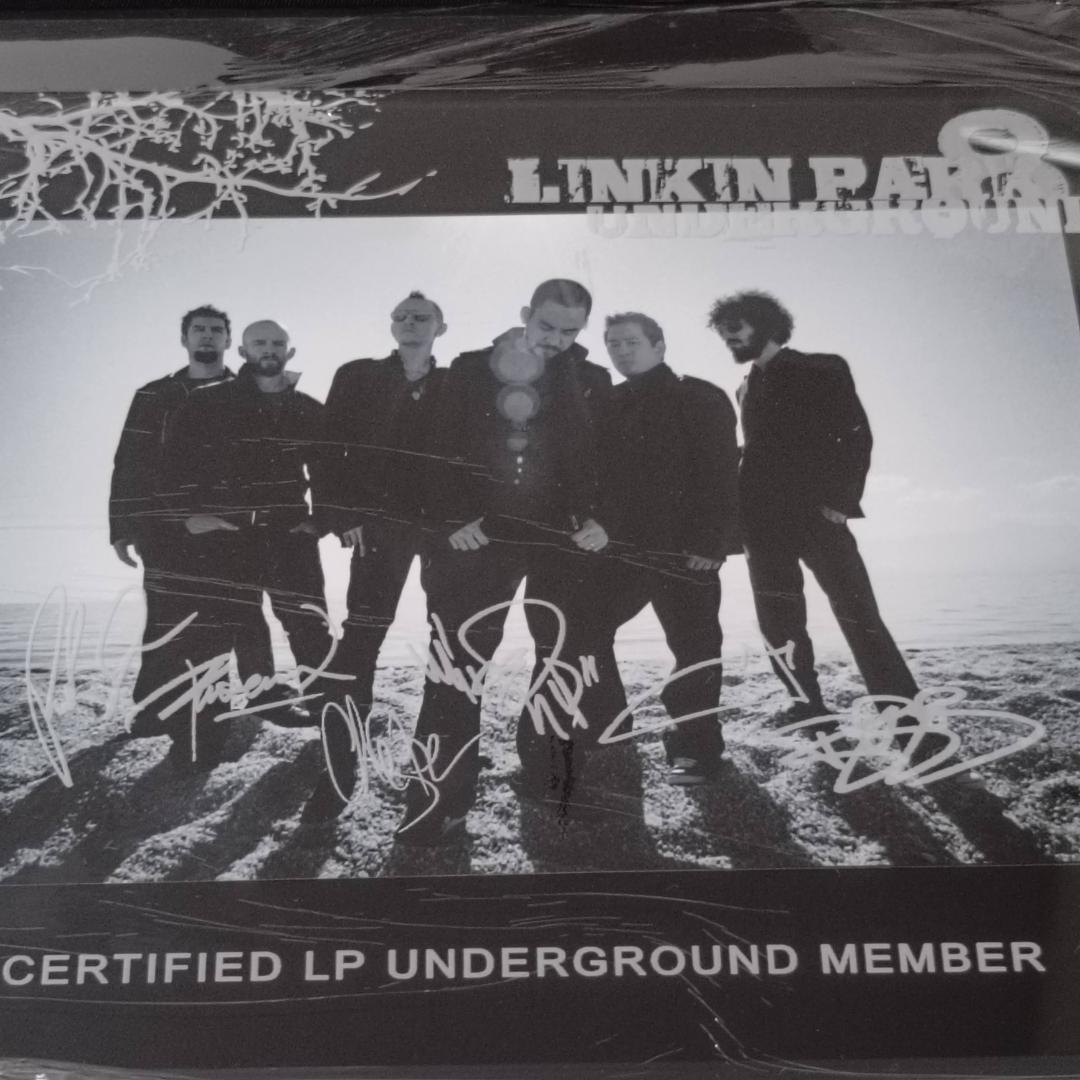 【未開封品】 LINKIN PAK サイン入りフォト LPU8 リンキンパーク