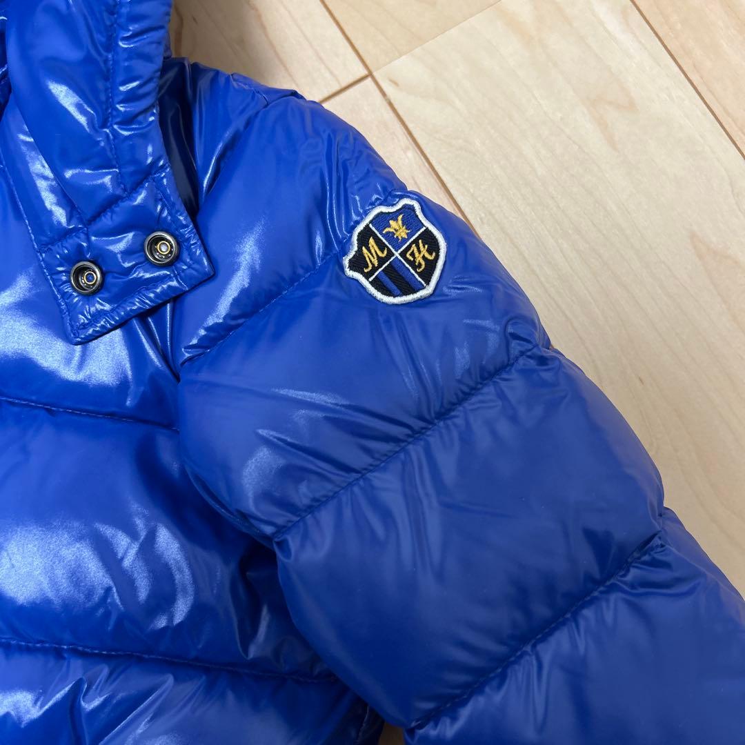 MIKI HOUSE 青 ダウンアウター 90