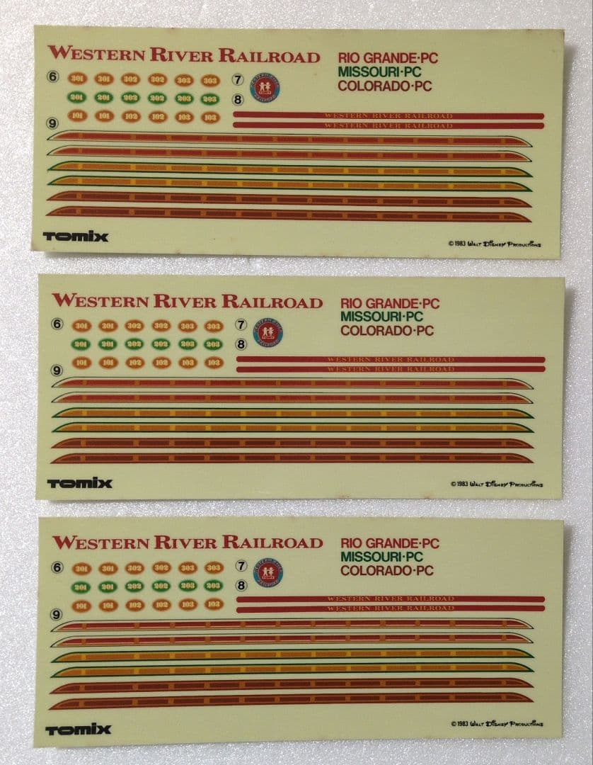 鉄道模型 ウエスタンリバーレ―ルロードセット　訳あり品！！