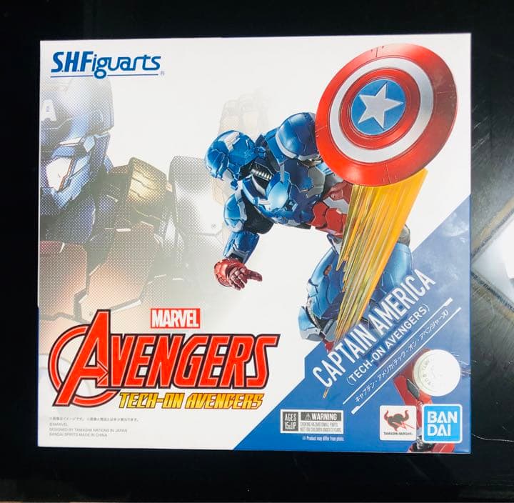 S.H.Figuarts キャプテン・アメリカ[テック・オン・アベンジャーズ]