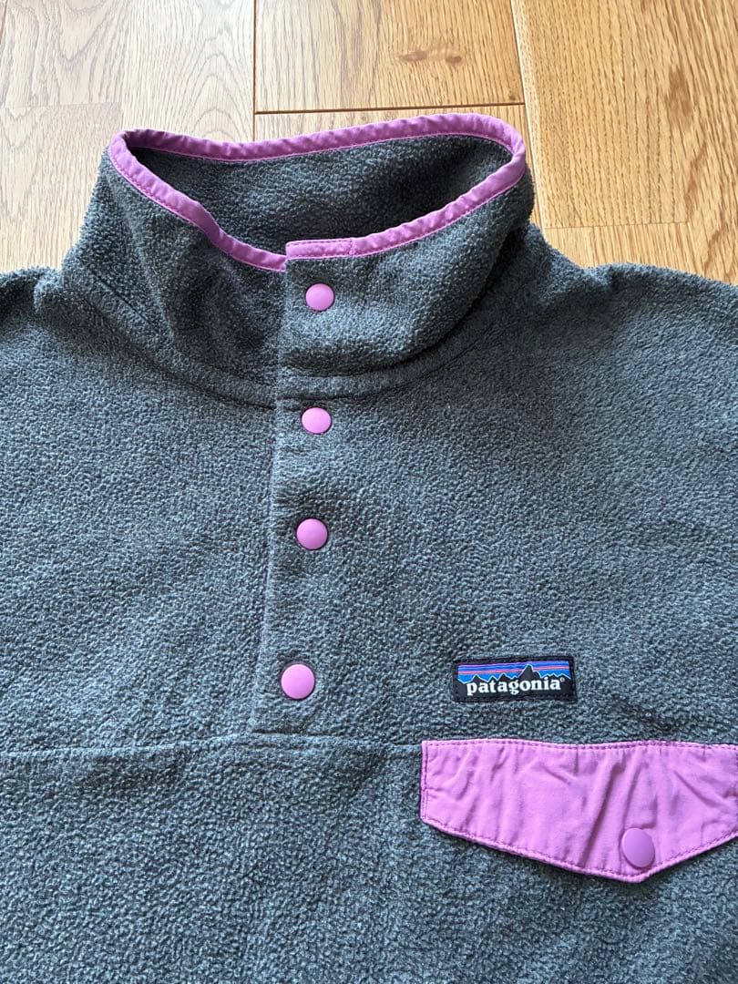 【ふーみん】Patagonia ライトウェイトシンチラスナップT　L