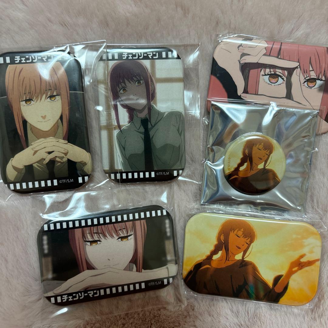 チェンソーマン まるかくカンバッジ　メモリーズ缶バッジ　缶バッジ　マキマ