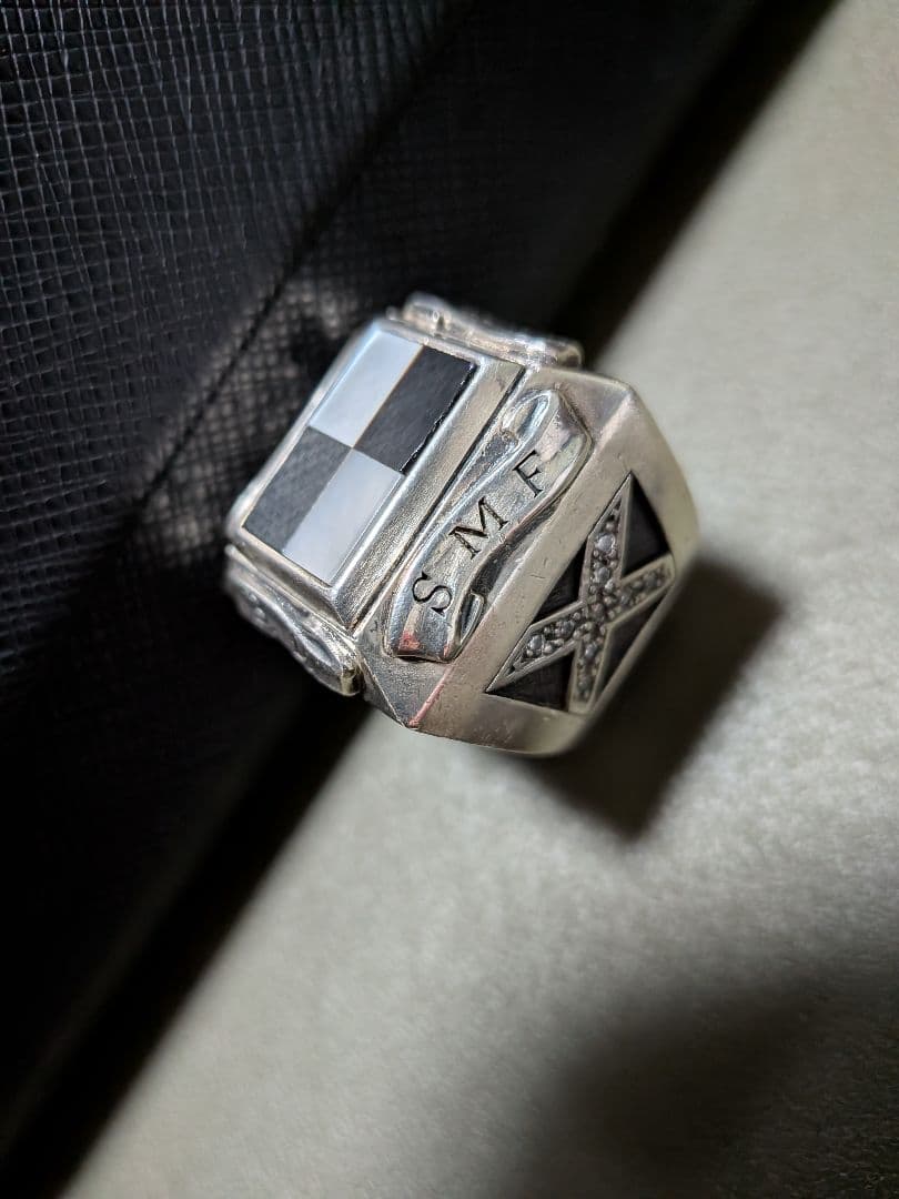 justindavis SEXリング 12号 ジャスティンデイビス オニキス