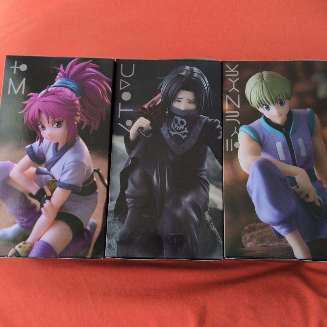 ハンターハンター　ぬーどるストッパー　フィギュア　フェイタン　マチ　シャルナーク