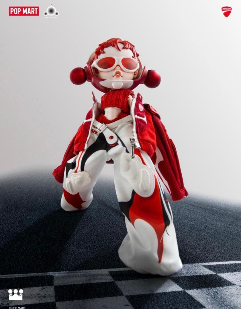 POPMART SKULLPANDA✖️Ducati BJD