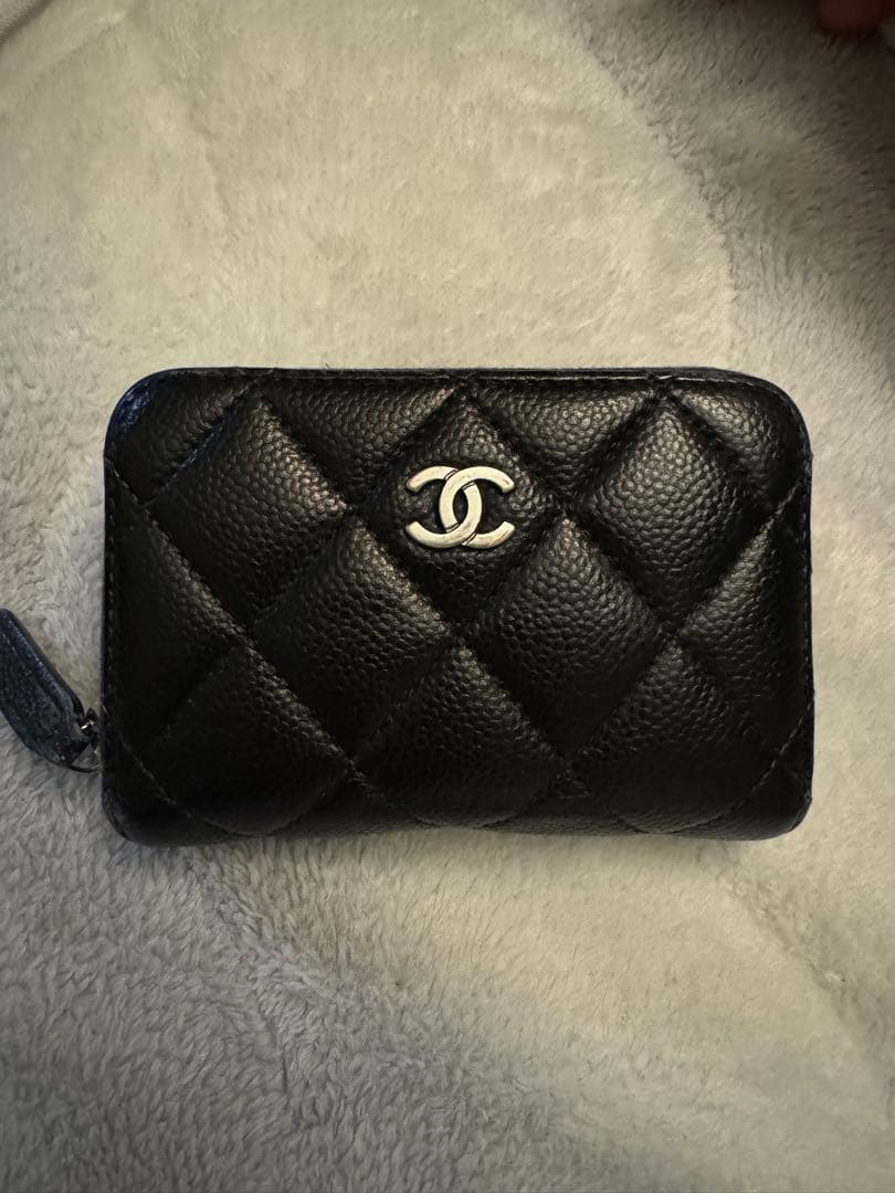 CHANEL カードケース ケース キャビアスキン
