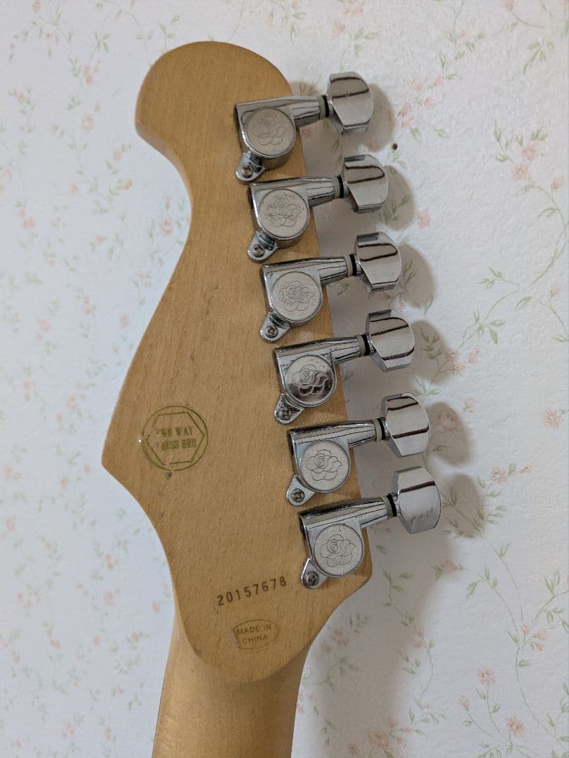 GYPSY ROSE 　ジプシーローズ　パープル エレキギター　ストラトタイプ