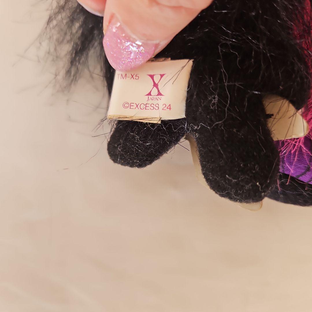 希少 HEATH hide　PATA ギター付 ぬいぐるみキーホルダー