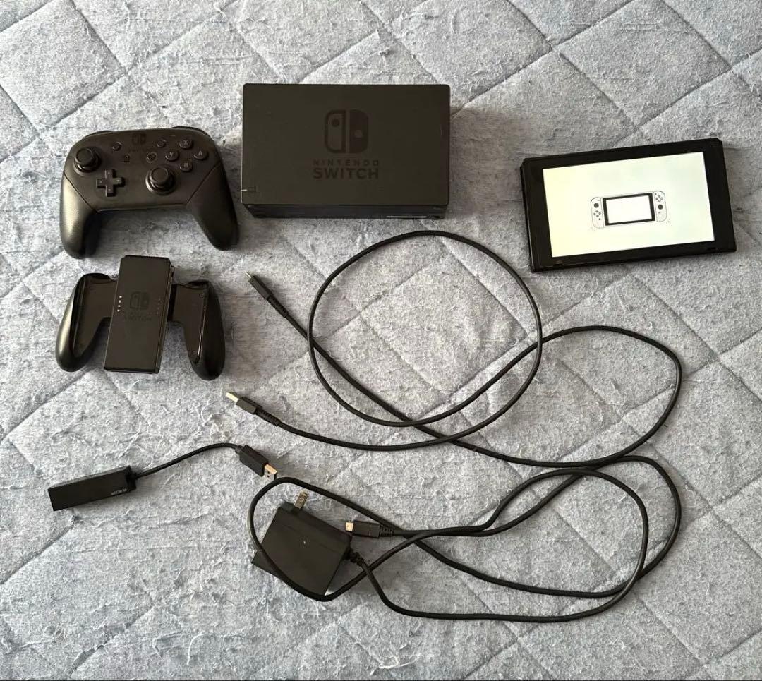 Nintendo Switch 本体+ プロコントローラー + ドッグ