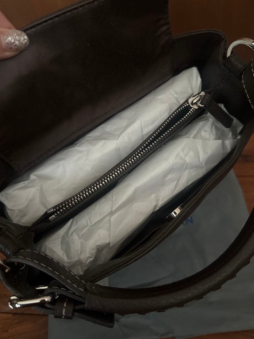 土屋鞄　クラルテ 2wayワンハンドルショルダー 限定色　カフェ ブラウン