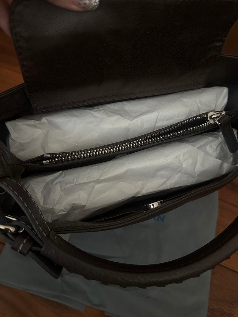 土屋鞄　クラルテ 2wayワンハンドルショルダー 限定色　カフェ ブラウン