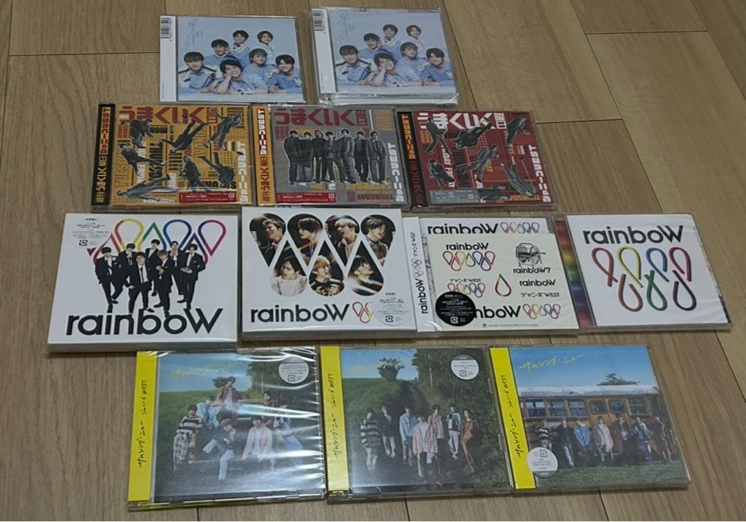 ジャニーズWEST WEST CD アルバム まとめ売り