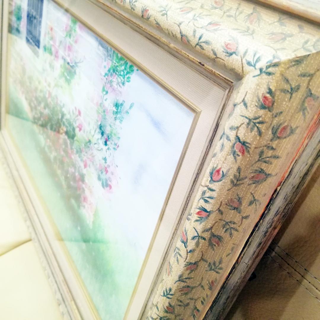 ◇真作 池田洋子 油彩 / ル・サロン会員・日美連