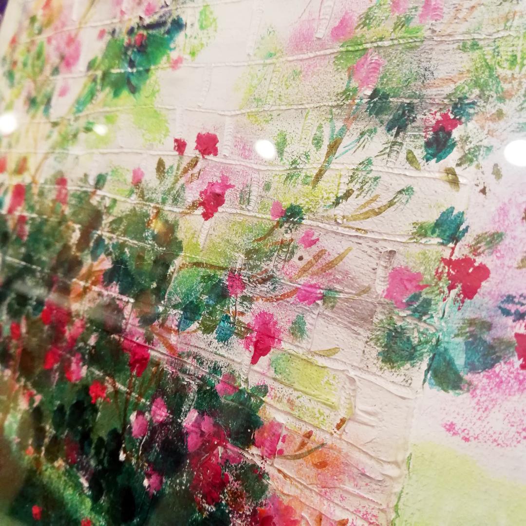 ◇真作 池田洋子 油彩 / ル・サロン会員・日美連