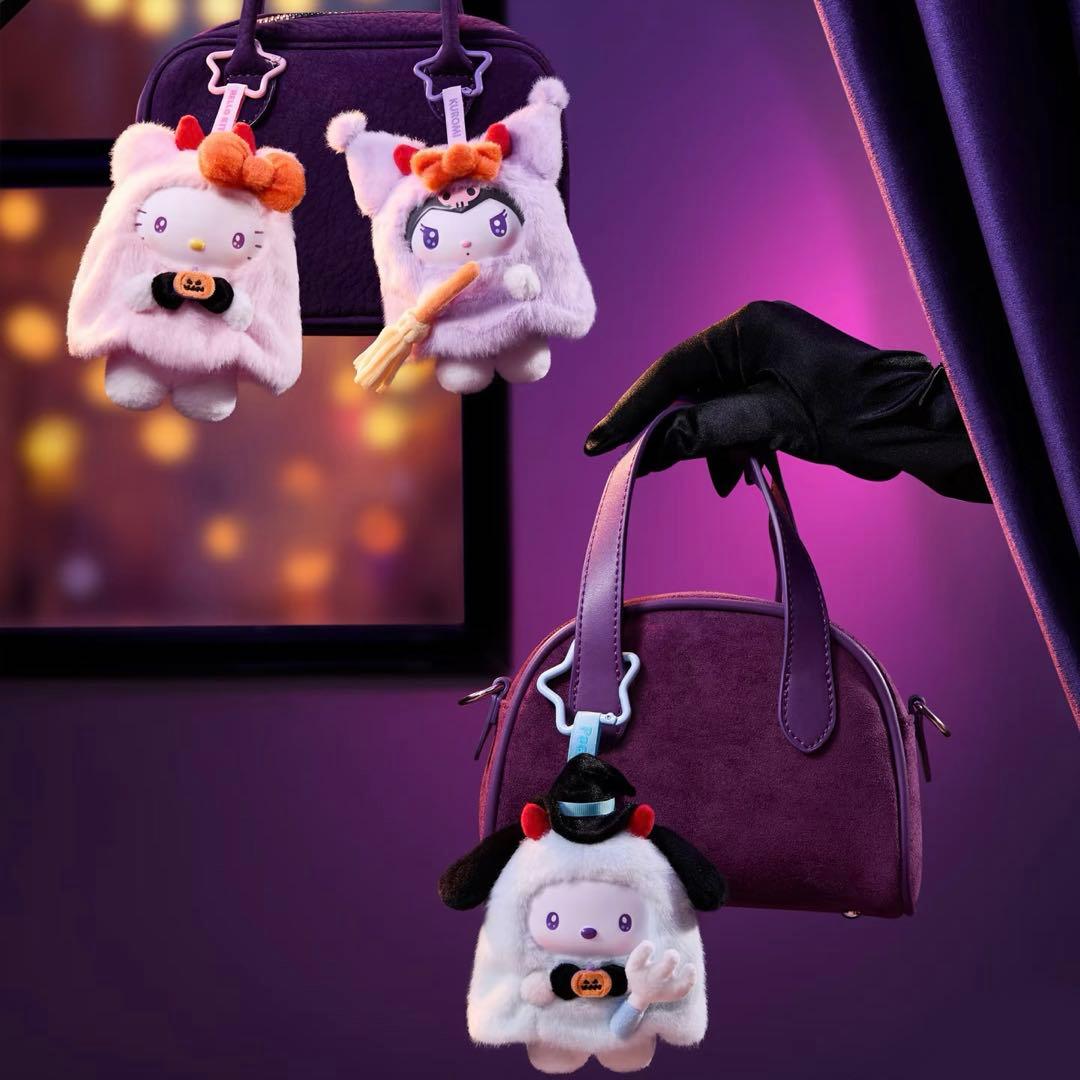 未開封品　MINISO サンリオ　ハロウィン　ぬいぐるみチャーム　6点セット