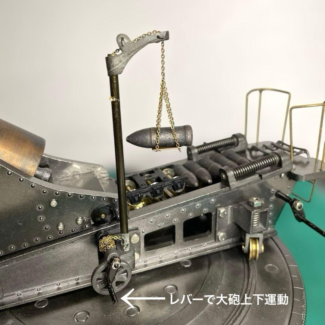 映画『二百三高地』 1980年　日本陸軍　二十八糎榴弾砲　大砲 模型　送料込み