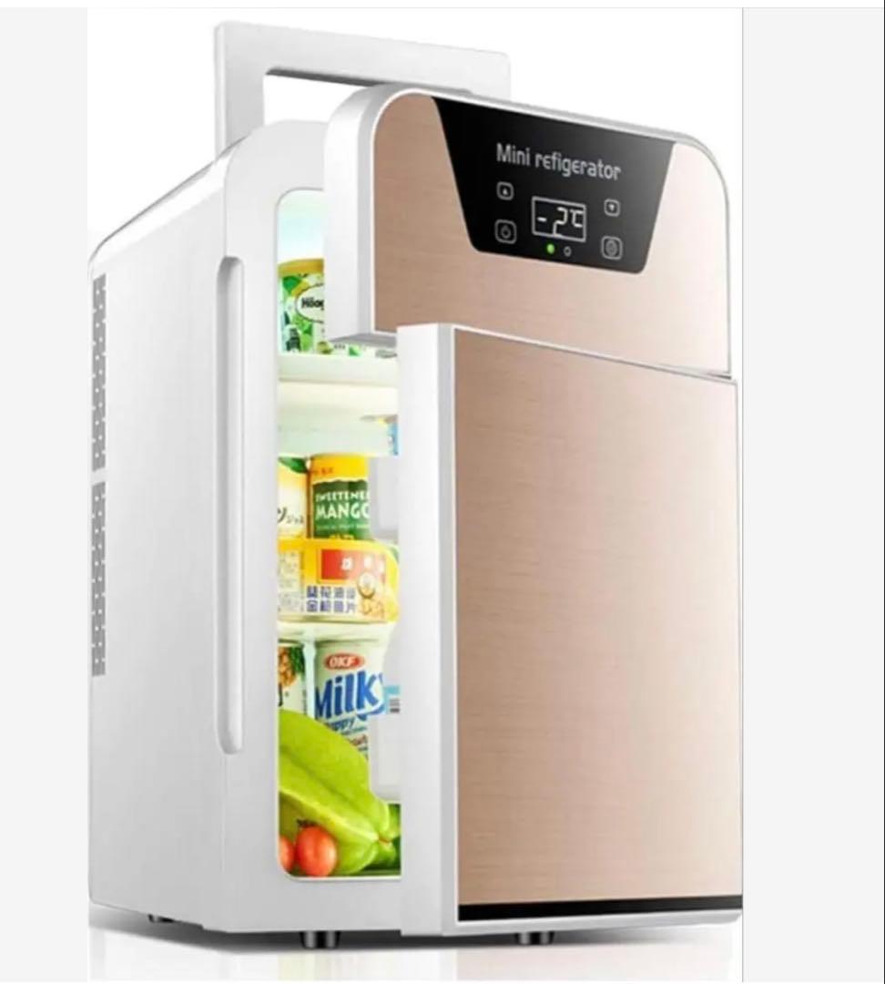 極美品 冷蔵庫 冷温庫 車載冷蔵庫 22L ポータブル 車中泊 2ドア キャンプ