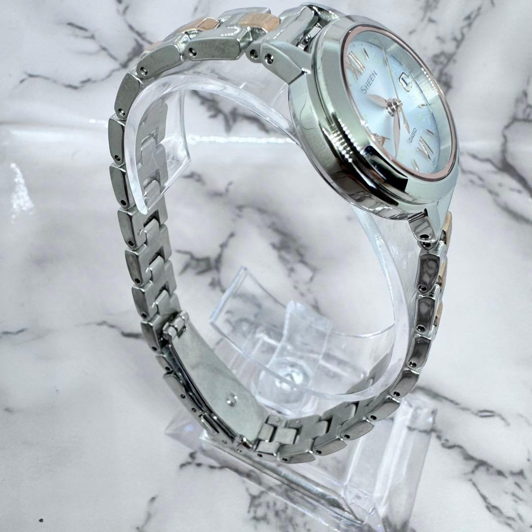 【極美品】 CASIO SHEEN Natural Garden 電波ソーラー