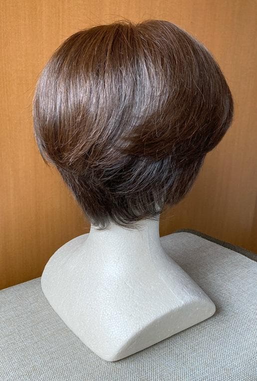 もんちゃん　マダムヒロコ　ハンドメイド　人毛MIX　ビューティフルショート