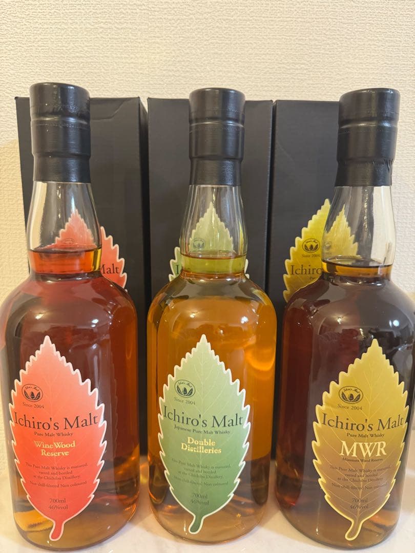 3本セット　リーフシリーズイチローズモルト