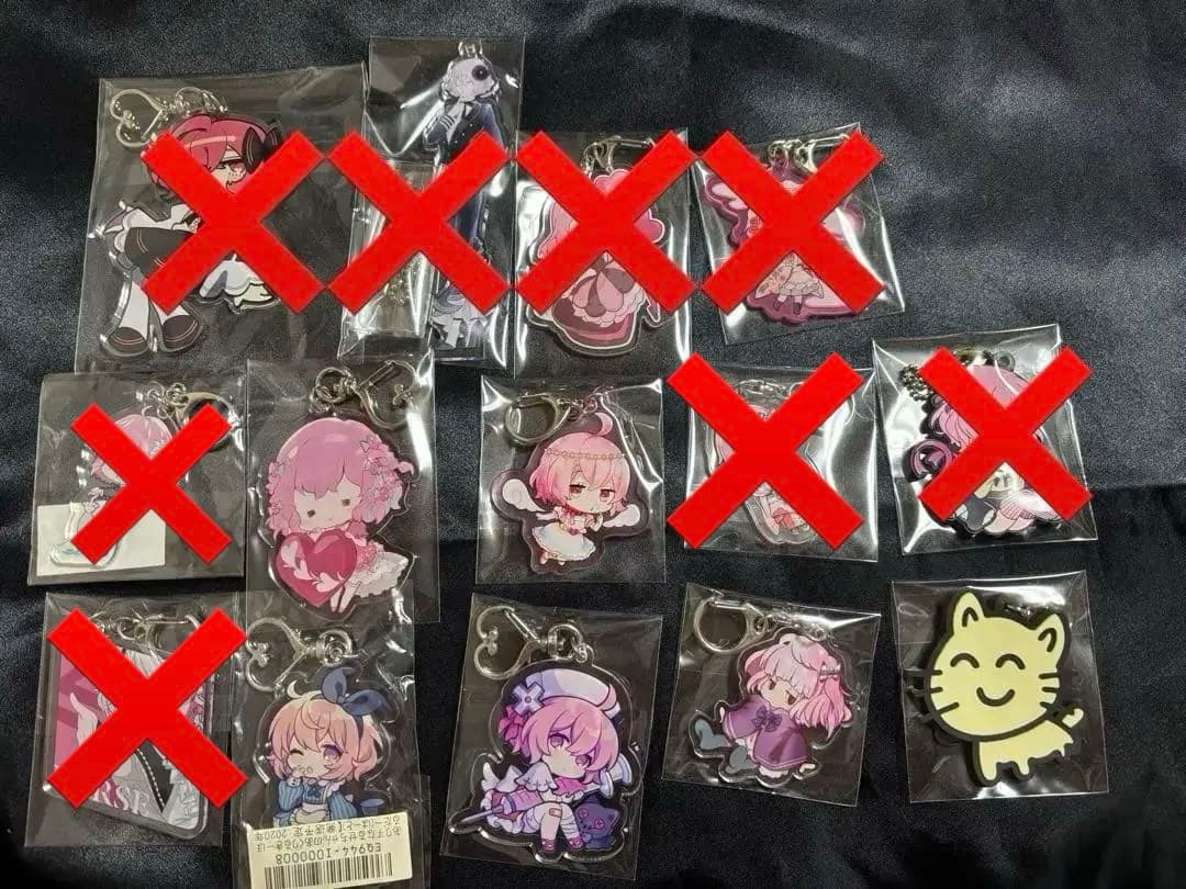 nqrse アクキー なるせ なるせねこ ラバスト