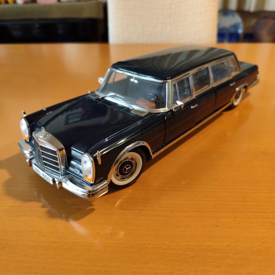 SunStar MB-600 ベンツ リムジン ネイビー 1/18