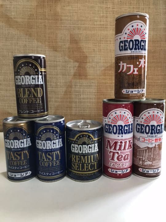 当時物コカ・コーラ ジョージアコーヒー コカコーラ昭和レトロIA