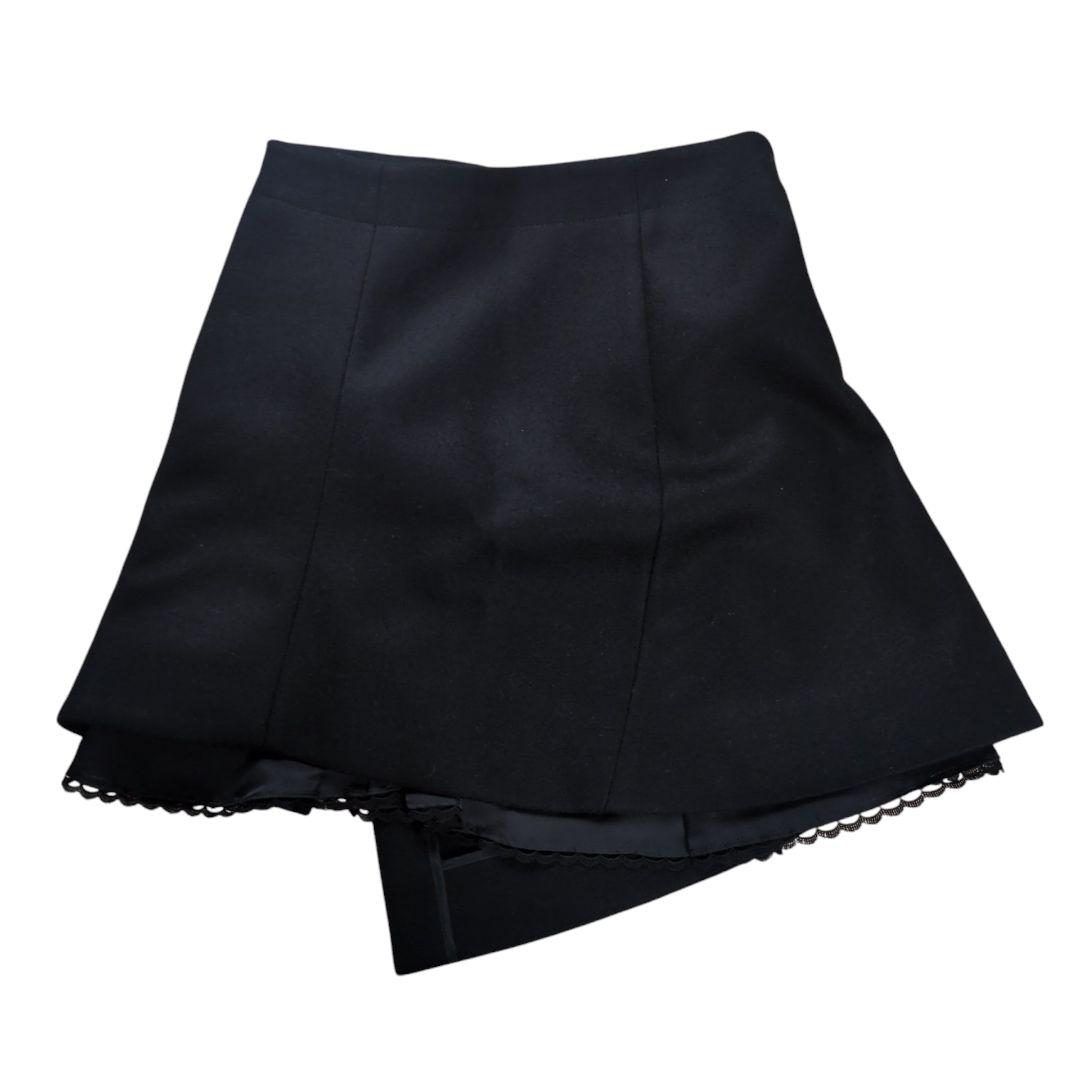 【美品】sacai 24AW レースドッキング ウール スカート